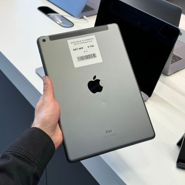 iPad 9Gen 10.2&rsquo;&rsquo;, 2021, 64GB, Wi-Fi+LTE, (A2603), АКБ 94% "Space Gray" 2000000090252 фото