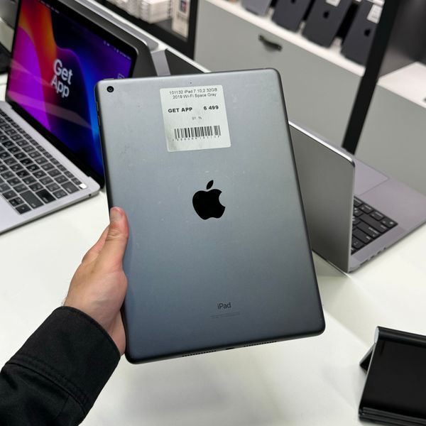 iPad 7Gen 10.2&rsquo;&rsquo;, 2019, 32GB, Wi-Fi, (А2197), АКБ 91% "Space Gray" 2000000101132 фото