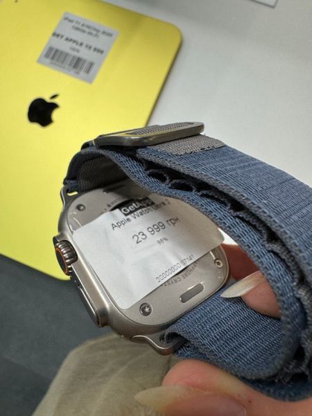 Apple Watch Ultra 2 Gen, 49mm&rsquo;&rsquo;, 2023, GPS+LTE" Natural Titanium Ceramic Case", АКБ 98% 2000000107141 фото
