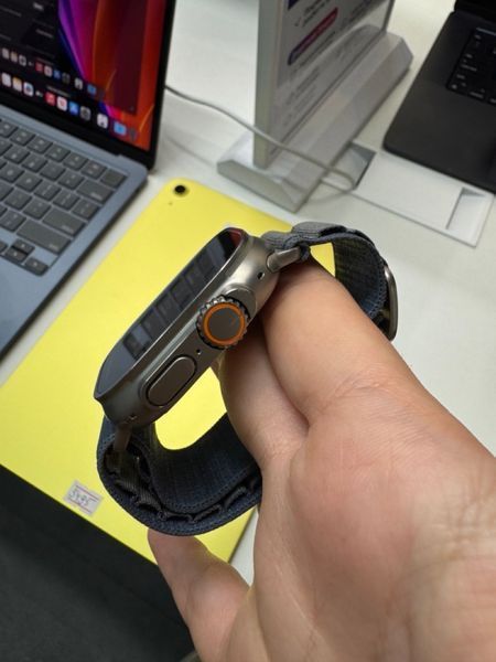 Apple Watch Ultra 2 Gen, 49mm&rsquo;&rsquo;, 2023, GPS+LTE" Natural Titanium Ceramic Case", АКБ 98% 2000000107141 фото