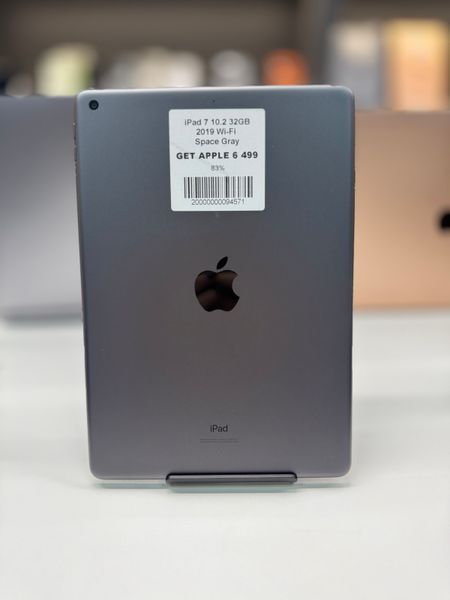 iPad 7Gen 10.2&rsquo;&rsquo;, 2019, 32GB, Wi-Fi, (А2197), АКБ 83% "Space Gray" 2000000094571 фото