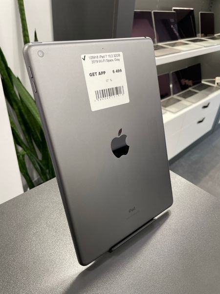 iPad 7Gen 10.2&rsquo;&rsquo;, 2019, 32GB, Wi-Fi, (А2197), АКБ 97% "Space Gray" 2000000105918 фото