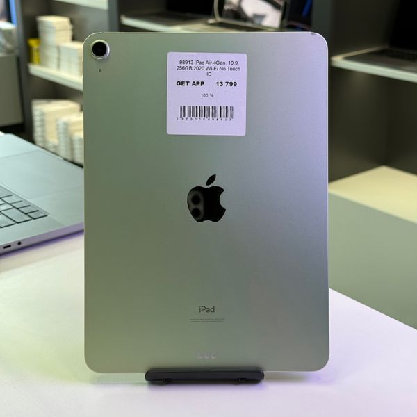 iPad Air 4Gen 10,9", 2020, 256GB, WI-FI, (А2316), АКБ 100% "Sky Blue" No Touch-ID 2000000098913 фото