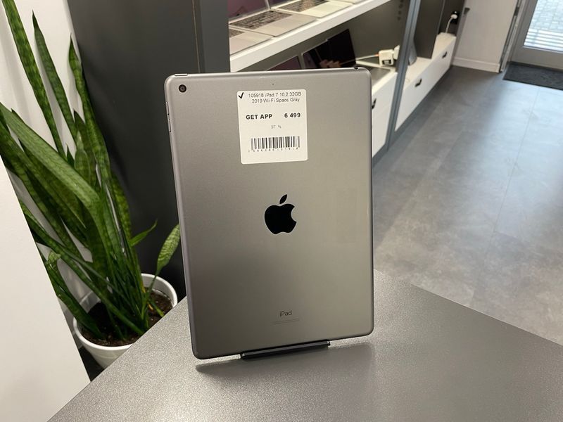 iPad 7Gen 10.2&rsquo;&rsquo;, 2019, 32GB, Wi-Fi, (А2197), АКБ 97% "Space Gray" 2000000105918 фото