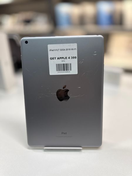 iPad 6Gen 9.7&rsquo;&rsquo;, 2018, 32GB, WI-FI, (A1954), АКБ 98% "Space Gray" 2000000099620 фото
