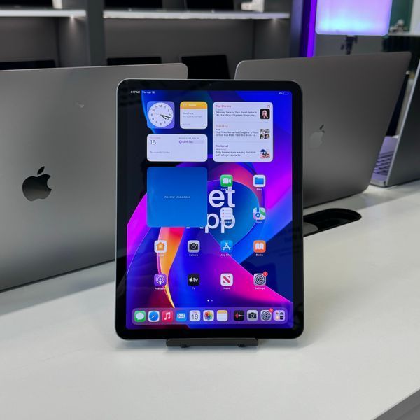 iPad Air 4Gen 10,9", 2020, 64GB, WI-FI, (А2316), АКБ 88% "Space Gray" 2000000097268 фото