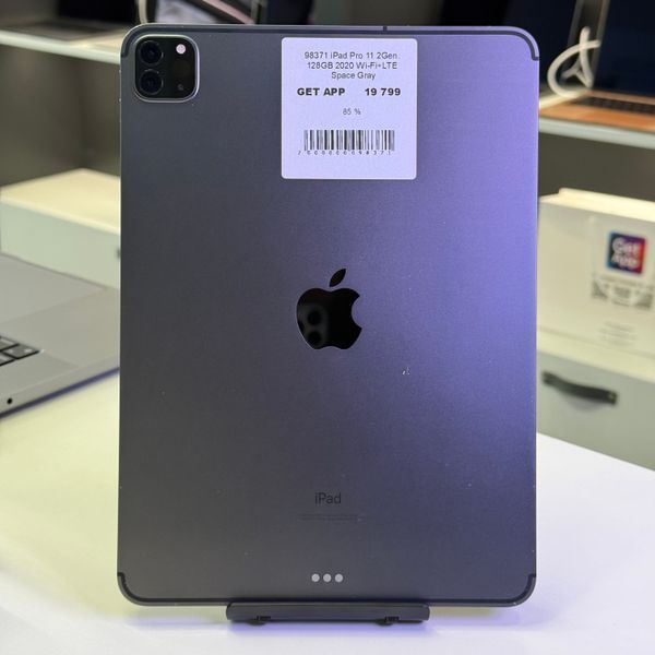 iPad Pro 2Gen 11&rsquo;&rsquo; 2020, 128GB, WI-FI+LTE, (A2068), АКБ 85% " Space Grey" 2000000098371 фото