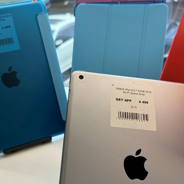 iPad 6Gen 9.7&rsquo;&rsquo;, 2018, 32GB, WI-FI, (A1893), АКБ 90% "Space Gray" + чехол в подарок! 2000000106625 фото