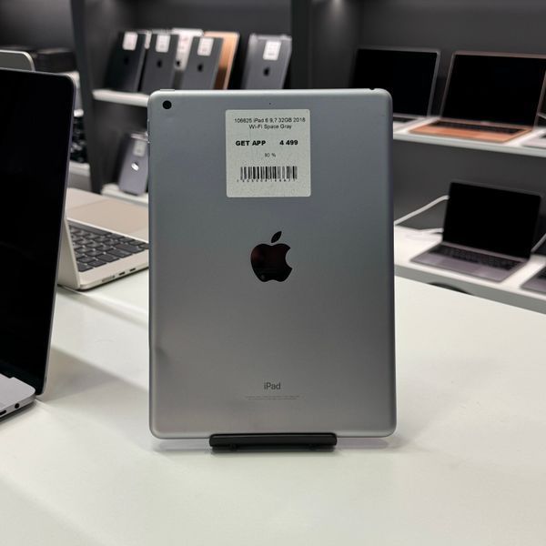 iPad 6Gen 9.7&rsquo;&rsquo;, 2018, 32GB, WI-FI, (A1954), АКБ 90% "Space Gray" 2000000106625 фото