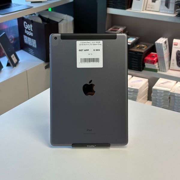 iPad 7Gen 10.2&rsquo;&rsquo;, 2019, 32GB, Wi-Fi+LTE, (A2200), АКБ 94% "Space Gray" 2000000112244 фото