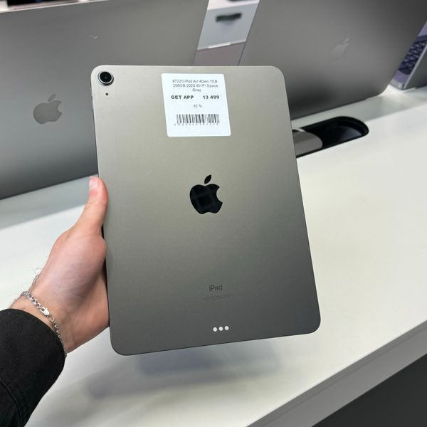 iPad Air 4Gen 10,9", 2020, 256GB, WI-FI, (А2316), АКБ 82% "Space Gray" 2000000097220 фото