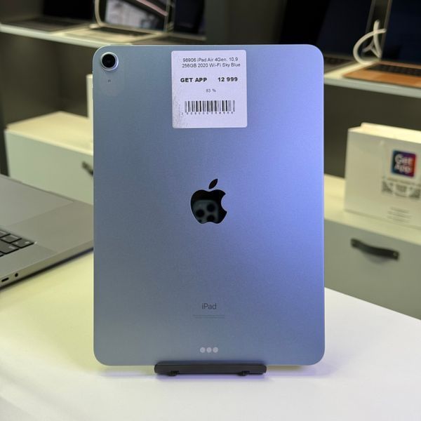 iPad Air 4Gen 10,9", 2020, 256GB, WI-FI, (А2316), АКБ 83% "Sky Blue" 2000000098906 фото