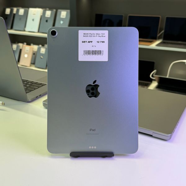 iPad Air 4Gen 10,9", 2020, 64GB, WI-FI, (А2316), АКБ 90% "Sky Blue" 2000000099446 фото
