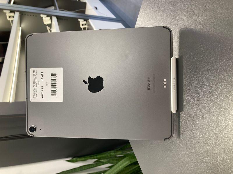 іPad Air 5Gen 10.9&rsquo;&rsquo;, 2022, М1, 64GB, Wi-Fi+LTE, (А2589), АКБ 82%, "Space Gray"  2000000095561 фото