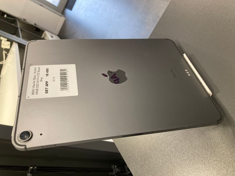 іPad Air 5Gen 10.9&rsquo;&rsquo;, 2022, М1, 64GB, Wi-Fi+LTE, (А2589), АКБ 82%, "Space Gray"  2000000095561 фото