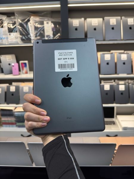 iPad 9Gen 10.2&rsquo;&rsquo;, 2021, 64GB, Wi-Fi+LTE, (A2603), АКБ 86% "Space Gray" 2000000112633 фото