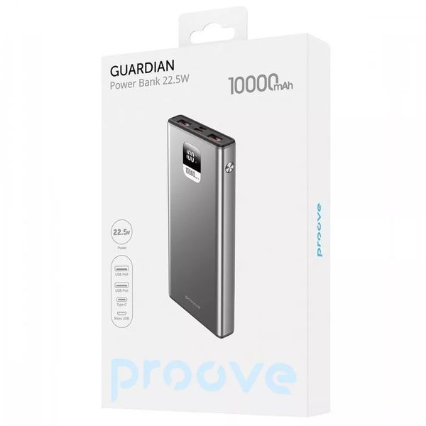Портативна Батарея Proove Guardian 22.5W 10000mAh 2000000074856 фото