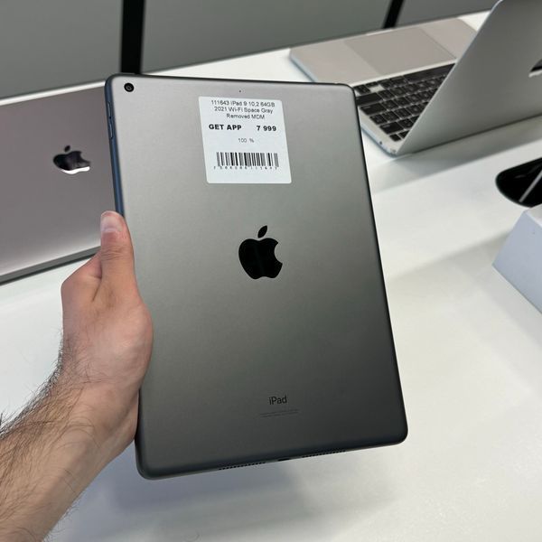 iPad 9Gen 10.2&rsquo;&rsquo;, 2021, 64GB, Wi-Fi, (A2602), АКБ 100% "Space Gray" Removed MDM  2000000111643 фото