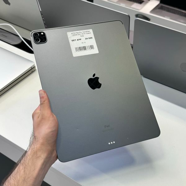 iPad Pro 5Gen 12.9&rsquo;&rsquo;, 2021, M1, 128GB, Wi-Fi, (A2378), АКБ 83% "Space Gray" 2000000037622 фото