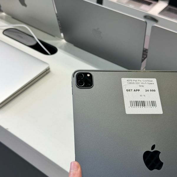 iPad Pro 5Gen 12.9&rsquo;&rsquo;, 2021, M1, 128GB, Wi-Fi, (A2378), АКБ 83% "Space Gray" 2000000037622 фото
