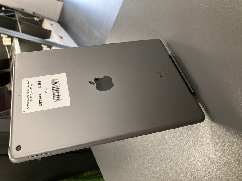iPad 9Gen 10.2&rsquo;&rsquo;, 2021, 64GB, Wi-Fi, (A2602), АКБ 82% "Space Gray" 2000000096193 фото