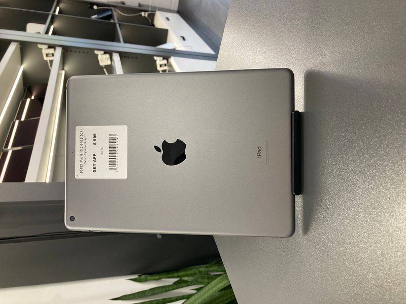 iPad 9Gen 10.2&rsquo;&rsquo;, 2021, 64GB, Wi-Fi, (A2602), АКБ 82% "Space Gray" 2000000096193 фото