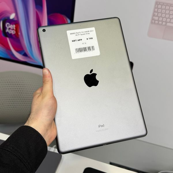 iPad 9Gen 10.2&rsquo;&rsquo;, 2021, 64GB, Wi-Fi, (A2602), АКБ 97% "Space Gray" 2000000089980 фото
