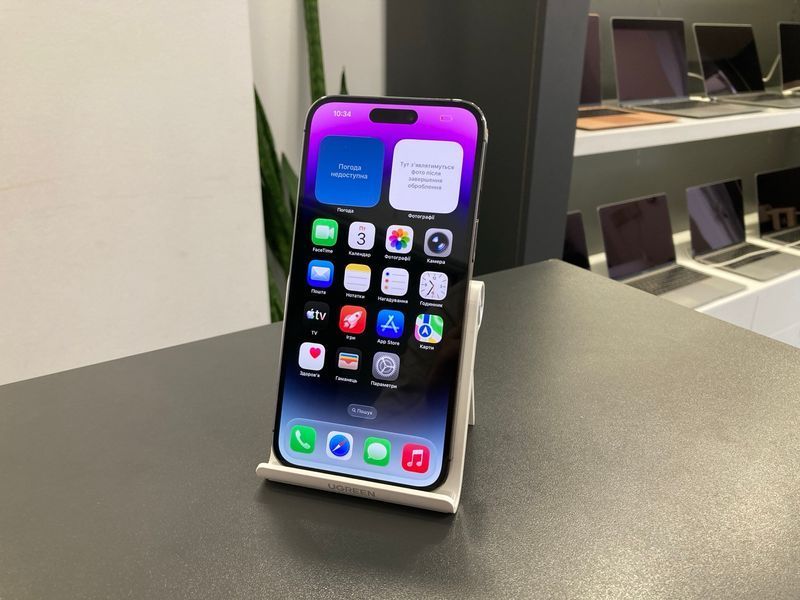 iPhone 14 Pro Max, 2022, 128GB, Deep Purple, АКБ 100% 20000000102535 фото