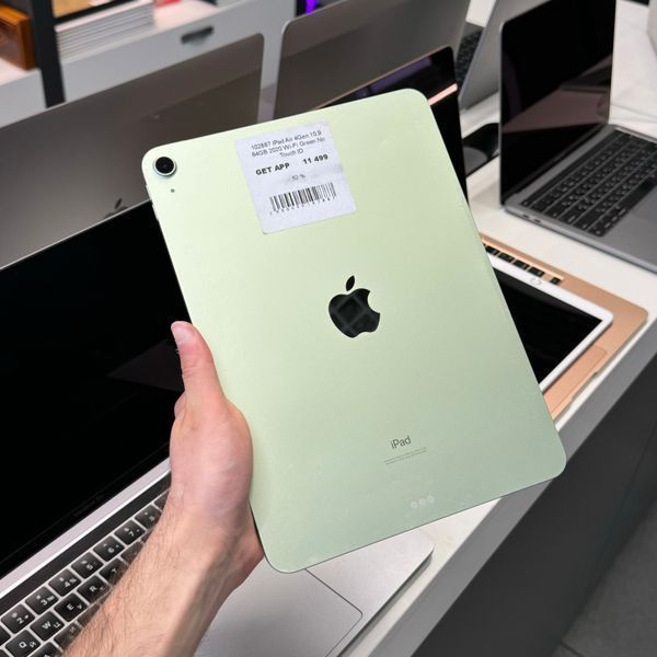 iPad Air 4Gen 10,9", 2020, 64GB, WI-FI, (А2316), АКБ 62% "Green" No Touch-ID 2000000102887 фото