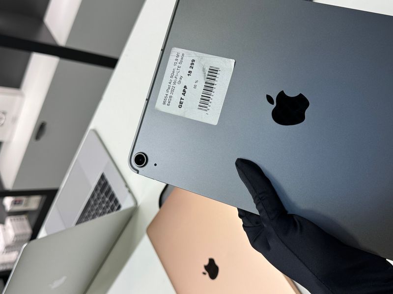 іPad Air 5Gen 10.9&rsquo;&rsquo;, 2022, М1, 64GB, Wi-Fi+LTE, (А2589), АКБ 86%, "Space Gray" 2000000095554 фото
