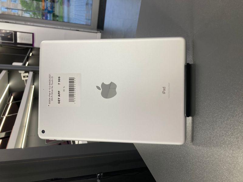 iPad 9Gen 10.2&rsquo;&rsquo;, 2021, 64GB, Wi-Fi, (A2602), АКБ 85% "Silver" No Touch ID 2000000090504 фото