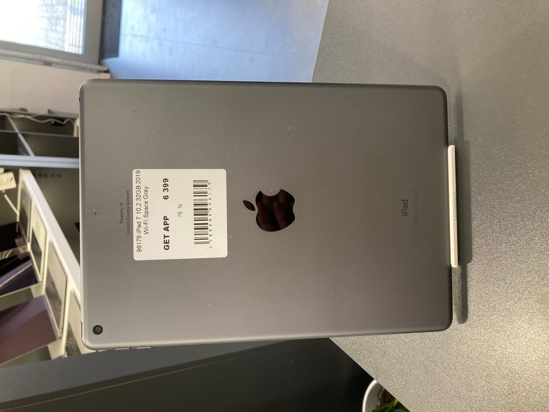 iPad 7Gen 10.2&rsquo;&rsquo;, 2019, 32GB, Wi-Fi, (А2197), АКБ 78% "Space Gray" 2000000096179 фото