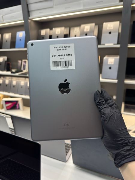 iPad 6Gen 9.7&rsquo;&rsquo;, 2018, 128GB, WI-FI, (A1893), АКБ 89% "Space Gray" 2000000106724 фото