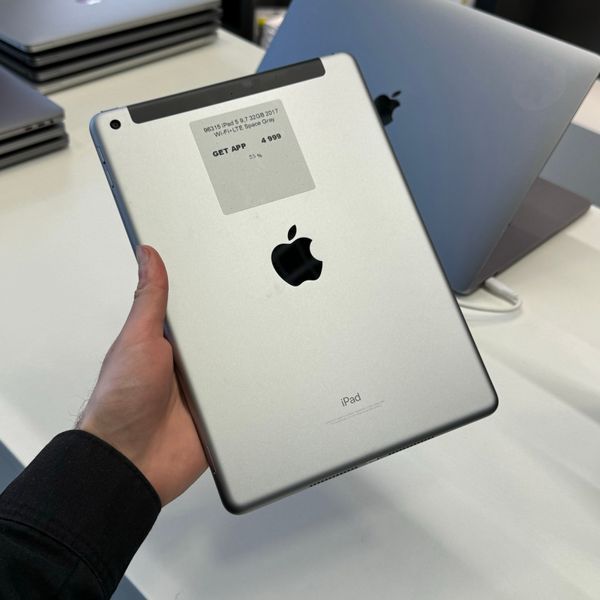 iPad 5Gen 9.7&rsquo;&rsquo;, 2017, 32GB, WI-FI + LTE, (А1822), АКБ 93% "Space Gray" 2000000096315 фото