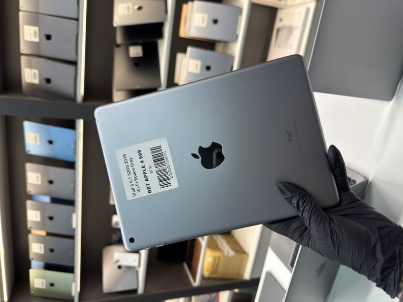 iPad 6Gen 9.7&rsquo;&rsquo;, 2018, 32GB, WI-FI, (A1954), АКБ 87% "Space Gray" 2000000104010 фото
