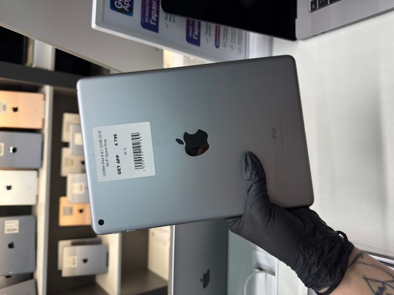 iPad 6Gen 9.7&rsquo;&rsquo;, 2018, 32GB, WI-FI, (A1954), АКБ 86% "Space Gray" 2000000102894 фото