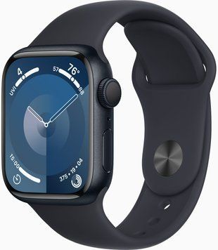 Apple Watch (9 Gen.), 45mm&rsquo;&rsquo;, 2023, GPS "Midnight Aluminum Case" АКБ 90-100% 2000000083858 фото