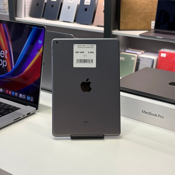 iPad 7Gen 10.2&rsquo;&rsquo;, 2019, 32GB, WI-FI, (A2197), АКБ 98% "Space Gray" 2000000113081 фото