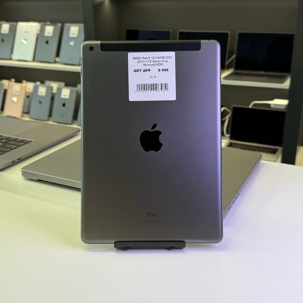 iPad 9Gen 10.2&rsquo;&rsquo;, 2021, 64GB, Wi-Fi+LTE, (A2603), АКБ 85% "Space Gray" Removed MDM 2000000096582 фото
