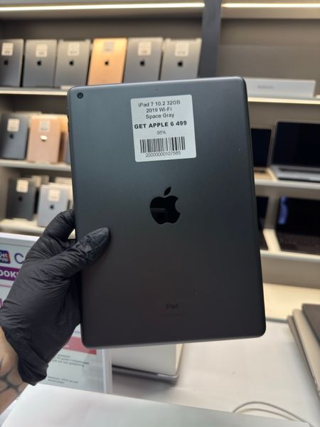 iPad 7Gen 10.2&rsquo;&rsquo;, 2019, 32GB, Wi-Fi, (A2197), АКБ 95% "Space Gray" 2000000107585 фото