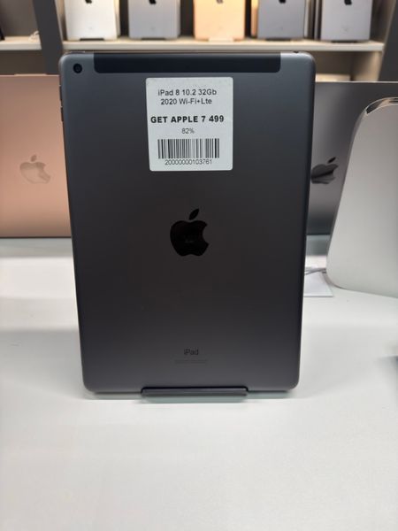 іPad 8Gen 10.2&rsquo;&rsquo; 2020, 32GB, Wi-Fi+LTE, (A2428), АКБ 82% "Space Gray" 2000000103761 фото