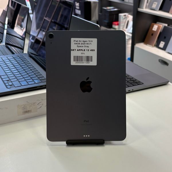 iPad Air 4Gen 10,9", 2020, 64GB, WI-FI, (А2316), АКБ 95% "Space Gray" 2000000110691 фото