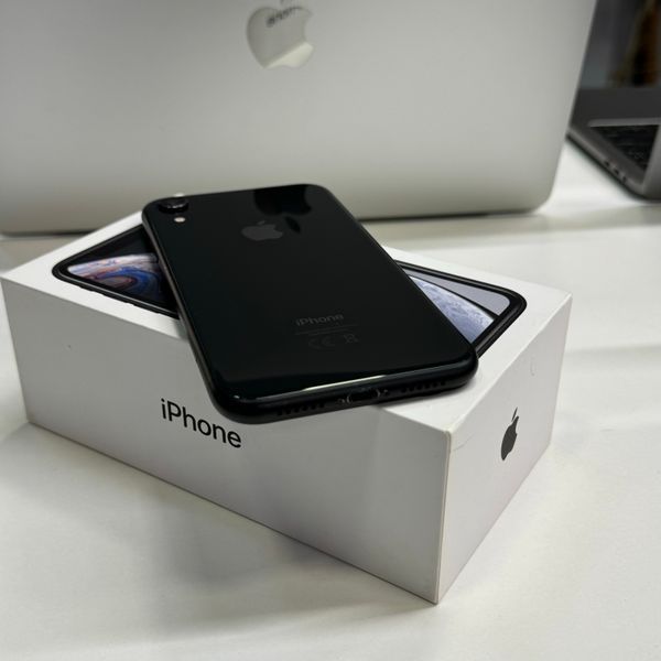 Смартфон Apple iPhone XR, 64GB, 2018, Black, АКБ 100% 2000000100210 фото