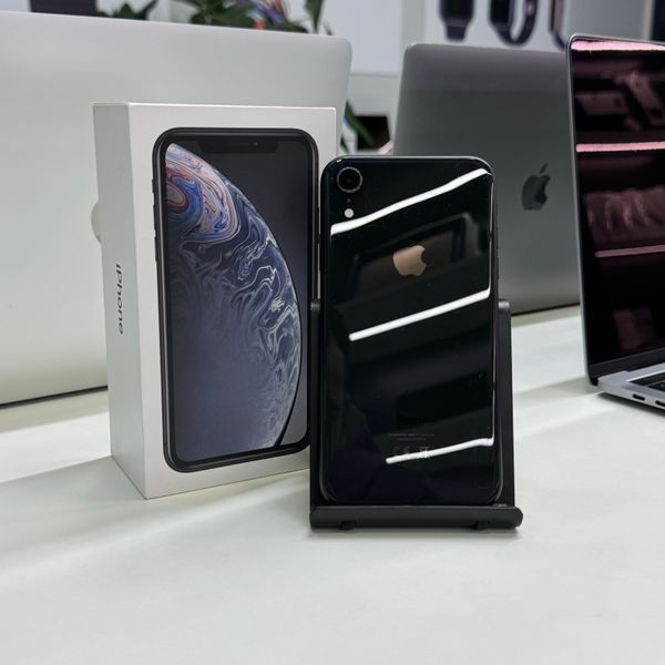 Смартфон Apple iPhone XR, 64GB, 2018, Black, АКБ 100% 2000000100210 фото
