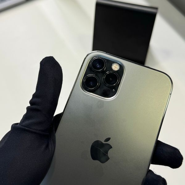 iPhone 12 Pro, 2020, 128GB, Graphite, АКБ 100% 2000000100524 фото