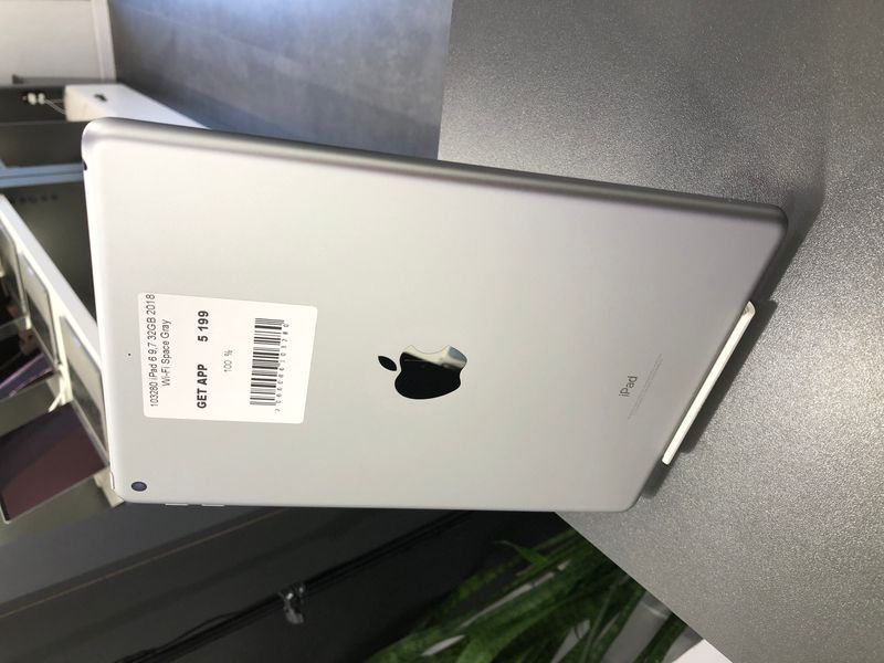 iPad 6Gen 9.7&rsquo;&rsquo;, 2018, 32GB, Wi-Fi, (А1893), АКБ 100% "Space Gray" 2000000103280 фото