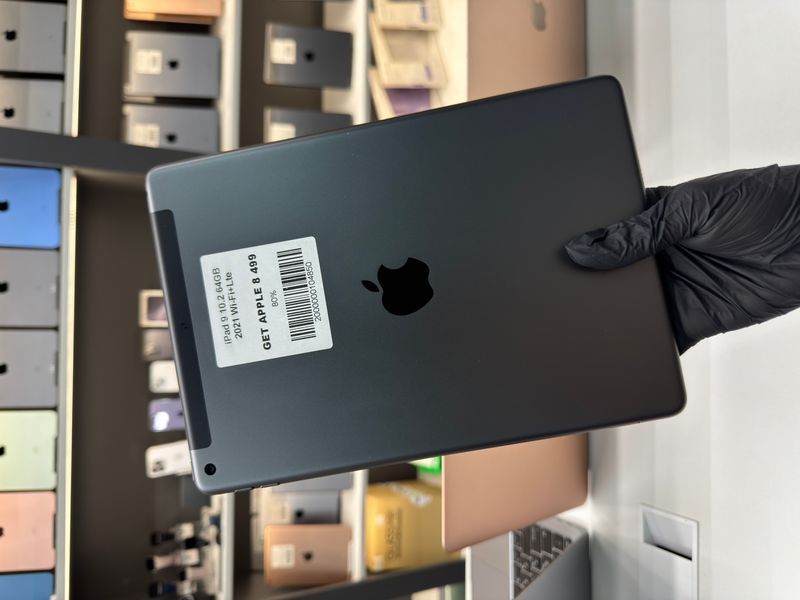 iPad 9Gen 10.2&rsquo;&rsquo;, 2021, 64GB, Wi-Fi+LTE, (A2603), АКБ 80% "Space Gray" 2000000104850 фото