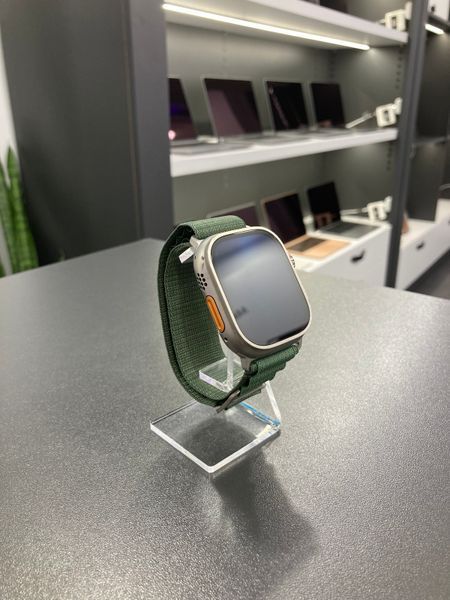 Apple Watch Ultra 2 Gen, 49mm&rsquo;&rsquo;, 2023, GPS+LTE" Natural Titanium Ceramic Case" АКБ 90-100%   фото