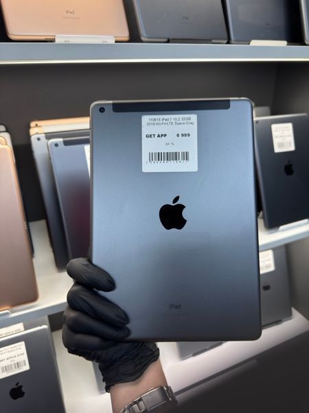 iPad 7Gen 10.2&rsquo;&rsquo;, 2019, 32GB, Wi-Fi+LTE, (A2200), АКБ 94% "Space Gray"  2000000110615 фото