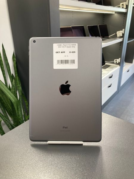 iPad 9Gen 10.2&rsquo;&rsquo;, 2021, 64GB, Wi-Fi, (A2602), АКБ 89% "Space Gray" 2000000103891 фото
